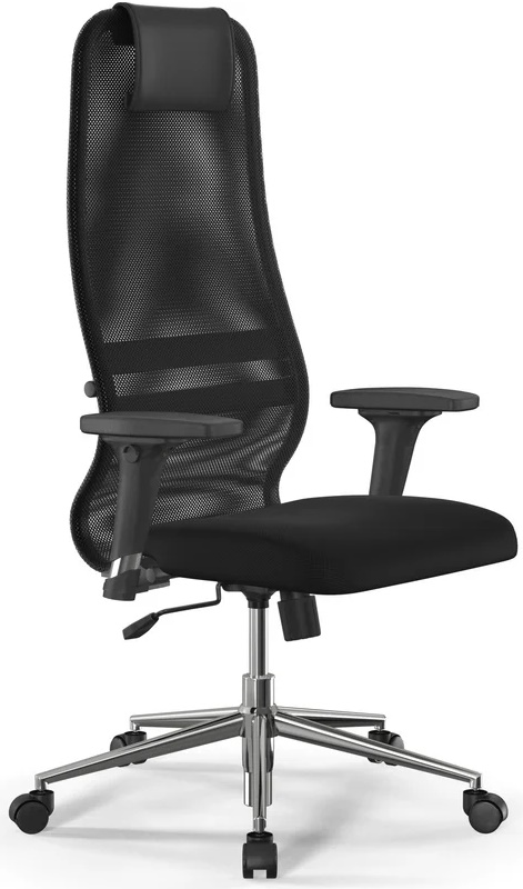 

Кресло офисное Metta z252342075 Sit 8 B1-8D - X1+UMF(X1) /Uh00/Wh00/D02P(M09.B23.G18.W01), черное, z252342075