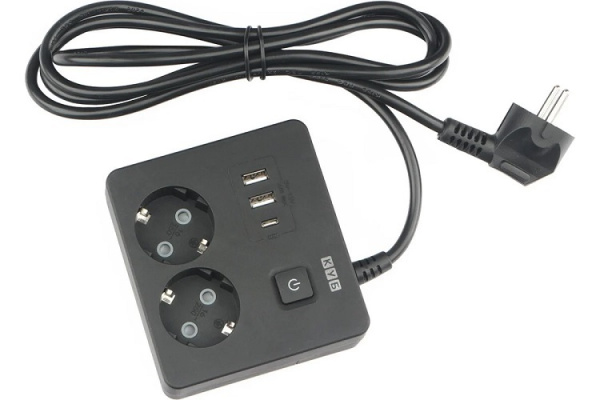 фото Удлинитель сетевой Power Cube PC-1B-2M в Омске