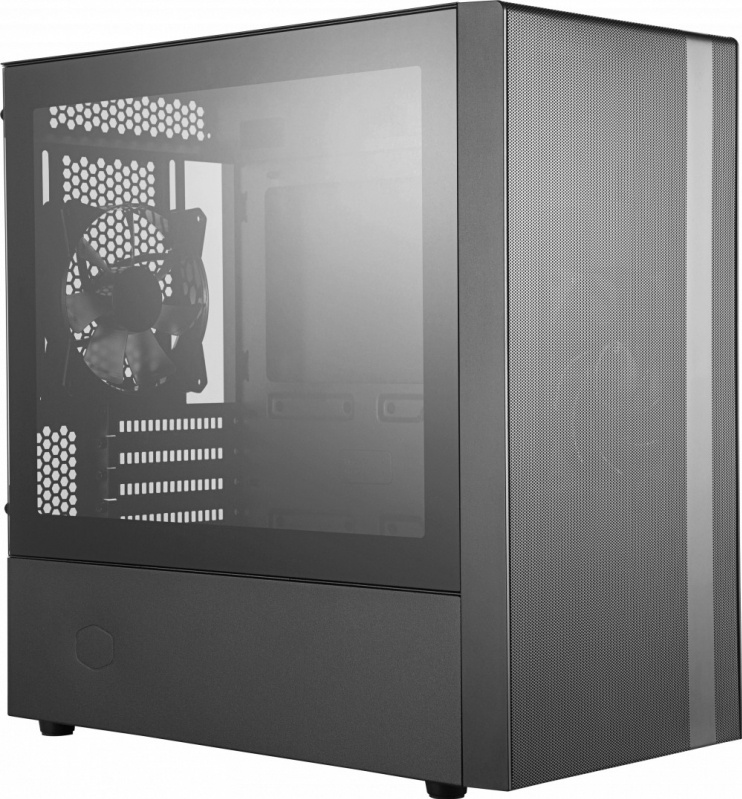 

Корпус mATX Cooler Master MasterBox NR400 черный/без БП/окно из закаленного стекла/2*USB 3.0/аудио, MasterBox NR400