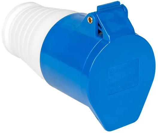 

Розетка переносная EKF ps-213-16-220-PRO 213 2Р+РЕ 16А 220В IP44 PROXIMA, ps-213-16-220-PRO