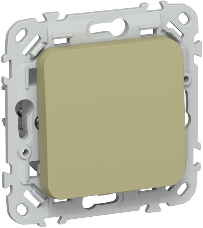 

Переключатель перекрестный IEK FI-V13-0-10-K26 FLITE 1-клавишный 10А ВС71-1-0-ФлО оливковый, FI-V13-0-10-K26