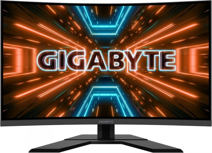 

Монитор 31,5" GIGABYTE G32QC A-EK 9DGG32QCA-00-3ABEK Curved 2560x1440, VA, 178/178, 1 мс, 165Hz, 350nit, DP/2*HDMI, 3*USB, G32QC A-EK