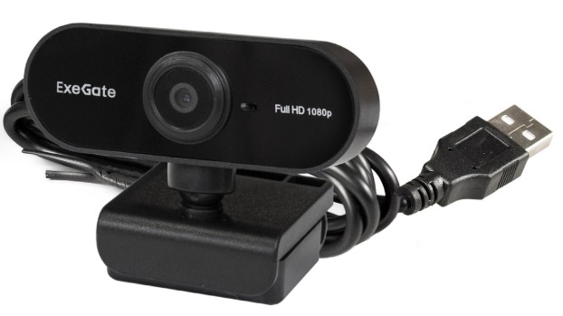 

Веб-камера Exegate Stream C925 Full HD EX299089RUS черная, 2Мп, 1920х1080, 30fps, поддержка H.264, фиксированный фокус, 4-линзовый объектив, микрофон, Stream C925 Full HD