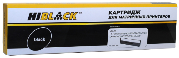 Изображение товара Картридж Hi-Black 161010 для матричных принтеров Epson LX-300 LX-400 LX-800