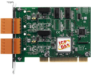 

Плата ICP DAS PISO-CAN200U-T CR 2-Port Isolated Protection Universal PCI CAN Card with 5-Pin Screw Terminal Connec, PISO-CAN200U-T CR