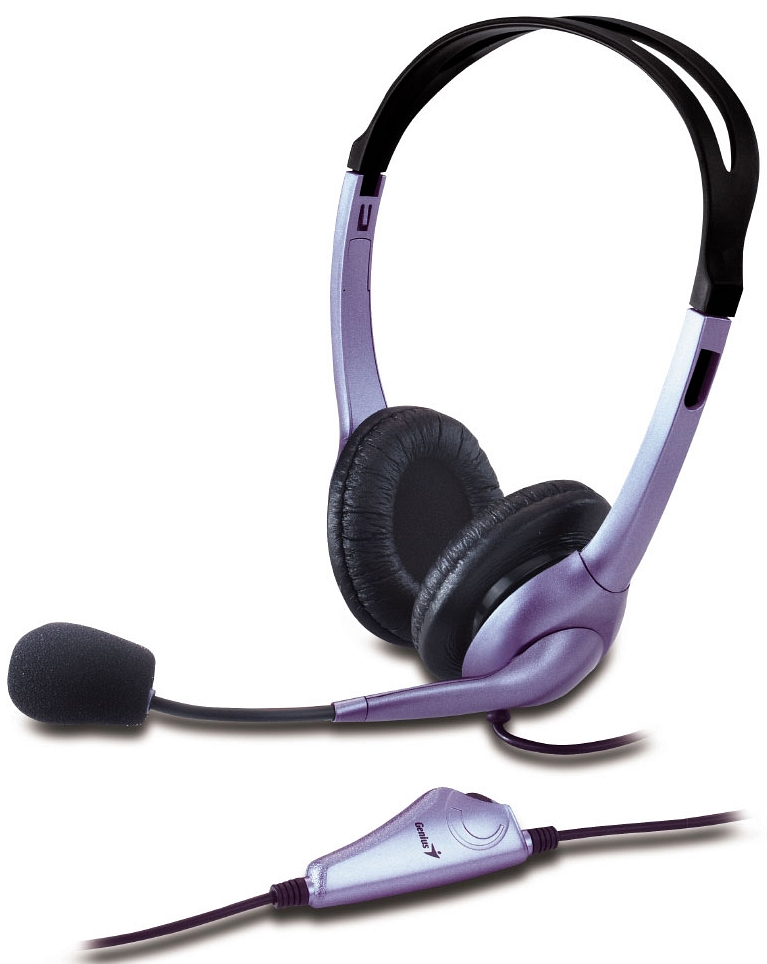 

Гарнитура Genius HS-04S 31710156101 проводная с накладными наушниками, полуоткрытая, регулятор громкости, микрофон с шумоподавлением, разъем mini jack, HS-04S