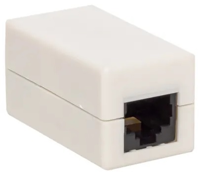 

Адаптер проходной EKF TRC-INLC-2RJ45-5EUTP-WH TERACOM Cat.5E неэкран. RJ45-RJ45 белый, TRC-INLC-2RJ45-5EUTP-WH