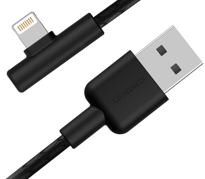 

Кабель Crown CMCU-008L CM000003795 USB - Lightning black, CMCU-008L