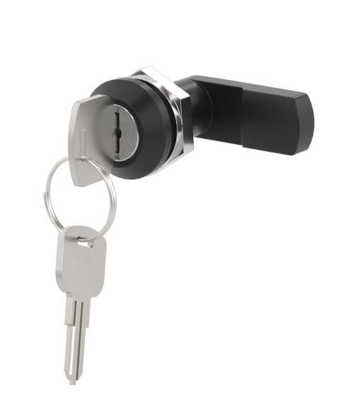 

Поворотный замок DKC CN5GLK под плоский ключ для цельного навесного шкафа из фибергласа, с 2 ключами, "Conchiglia", CN5GLK