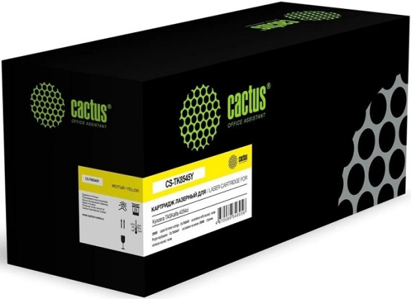 фото Картридж лазерный Cactus TK-8545Y в Казани