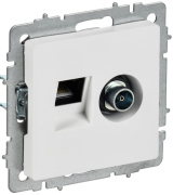 фото Розетка  IEK BR-AK20-1-K91
