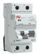 фото Автомат EKF rcbo6-1pn-16B-100-ac-av