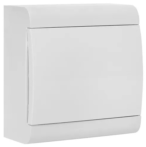 

Щит распределительный навесной EKF sb-n-8w ЩРН-П-8 "SlimBox" белая дверца IP41, sb-n-8w