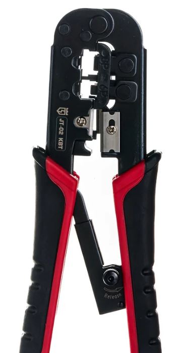 

Пресс-клещи КВТ 84626 для RJ разъемов JT-02 серия МАСТЕР, 84626