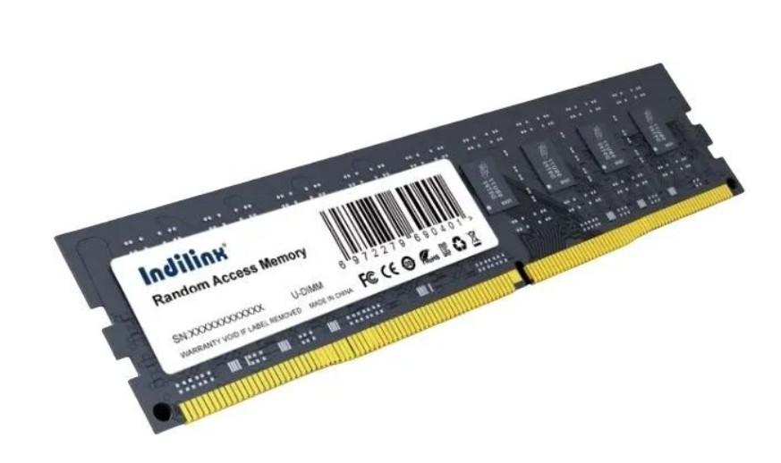 

Модуль памяти DDR4 4GB Indilinx IND-ID4P26SP04X PC4-21300 2666MHz 1Rx4 CL19 1.2V, IND-ID4P26SP04X