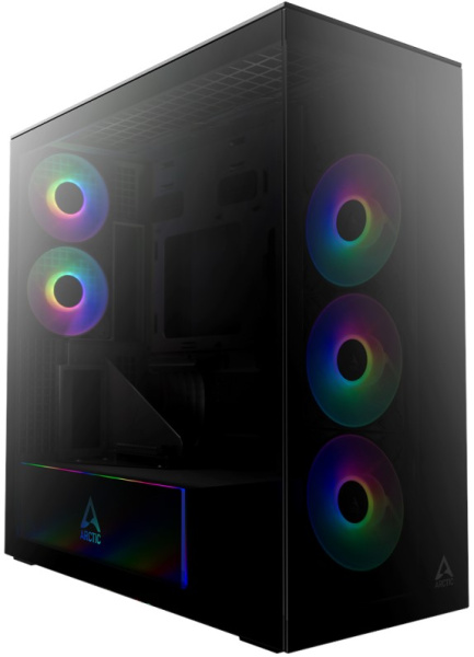 Изображение товара Корпус Arctic Xtender VG Black с ARGB-подсветкой и модульной конструкцией