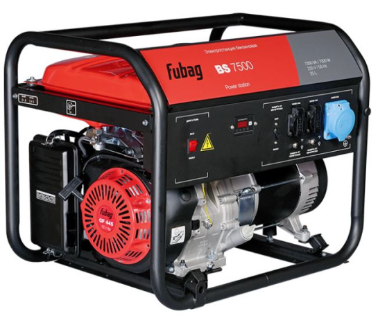Изображение товара Электростанция бензиновая FUBAG BS 7500