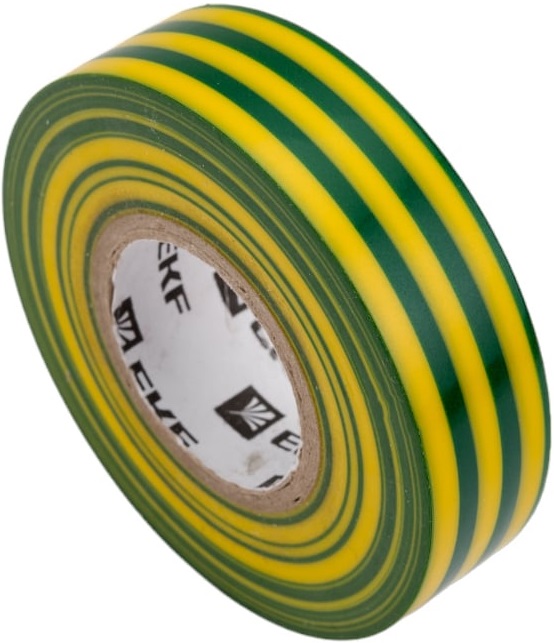 

Изолента EKF plc-iz-sf-yg ПВХ желто-зеленая 19мм 20м серии SafeFlex, plc-iz-sf-yg