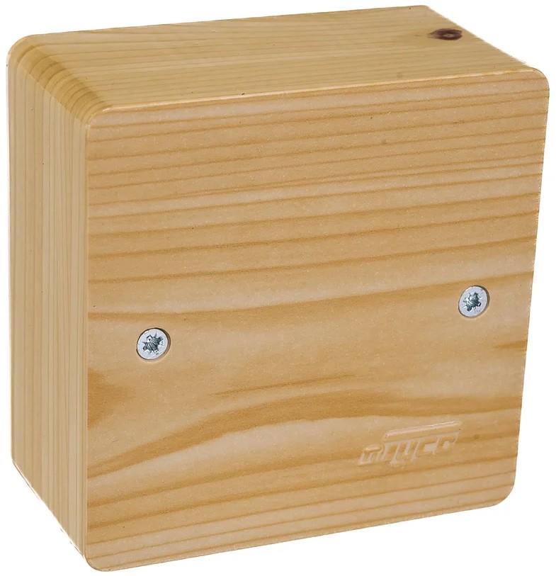 

Коробка распределительная RUVinil 65015-27М универсальная для кабель-каналов 85х85х42 сосна (светл. основа) IP40, 65015-27М