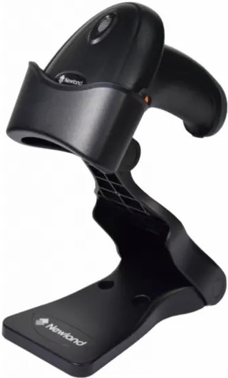 Сканер штрих-кодов Newland HR11+ Aringa NLS-HR1150P-30F 1D CCD Handheld Reader (black surface) with USB cable CBL042UA, autosense, incl. foldable smar