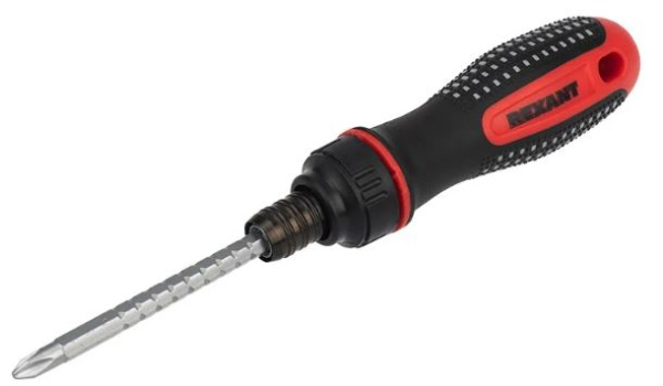 Изображение товара Отвертка Rexant 12-4745 для монтажа и демонтажа крепежных соединений