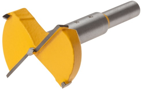 Изображение товара Сверло Форстнера KRANZ KR-91-0793 диаметр 40 мм для древесины и фанеры