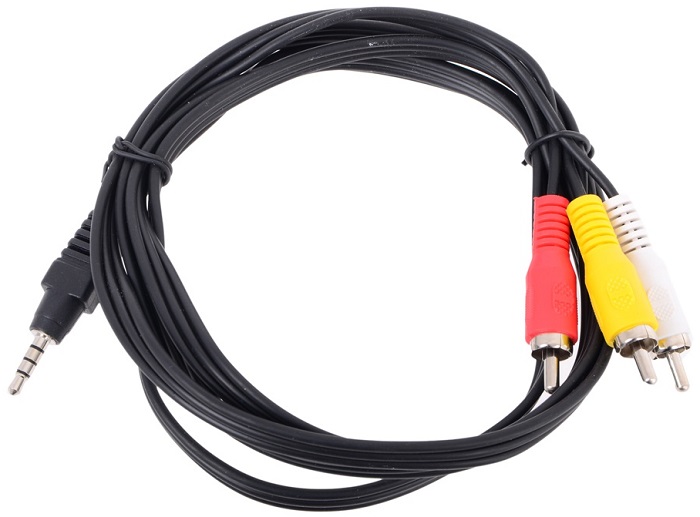Кабель _ TAV4545-2M Кабель соединительный 3.5 Jack (M)/3 RCA (M) <>