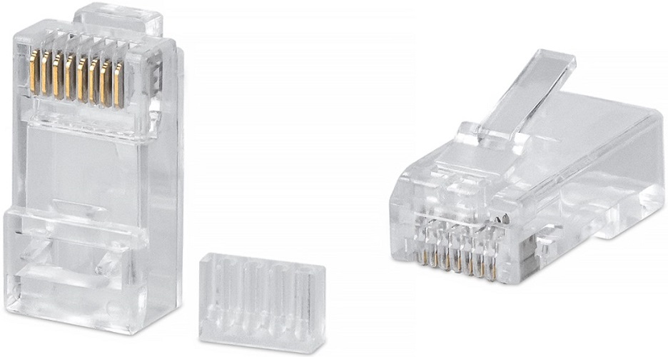 

Коннектор Cabeus 8P8C-C6-TWP RJ-45 под витую пару, категория 6 (50 µ"/ 50 микродюймов), универсальный (для одножильного и многожильного кабеля), со вс, 8P8C-C6-TWP