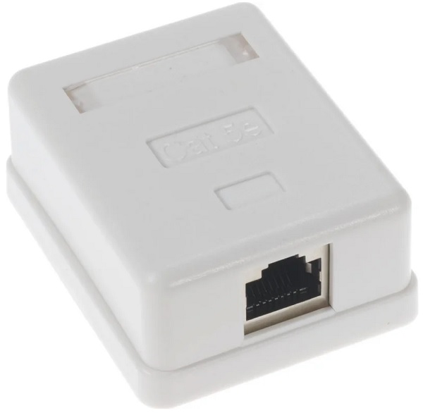 

Розетка настенная RETIC J-8P8C-C5e-SH-1P-TWCS компьютерная RJ-45 (8p8c) категория 5е, 1 порт, на плате, экранированная, внешняя, J-8P8C-C5e-SH-1P-TWCS