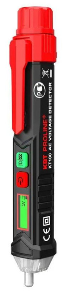 Изображение товара Детектор напряжения КВТ 79134 бесконтактный с ЖК дисплеем и подсветкой