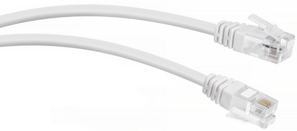 Изображение товара Кабель патч-корд Cabeus PC-TEL-RJ12-0.5m