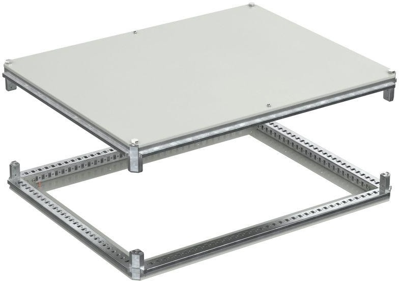 Комплект IEK FO-00-KOF-080-100 FORMAT крыша и основание (под фланец) 800х1000
