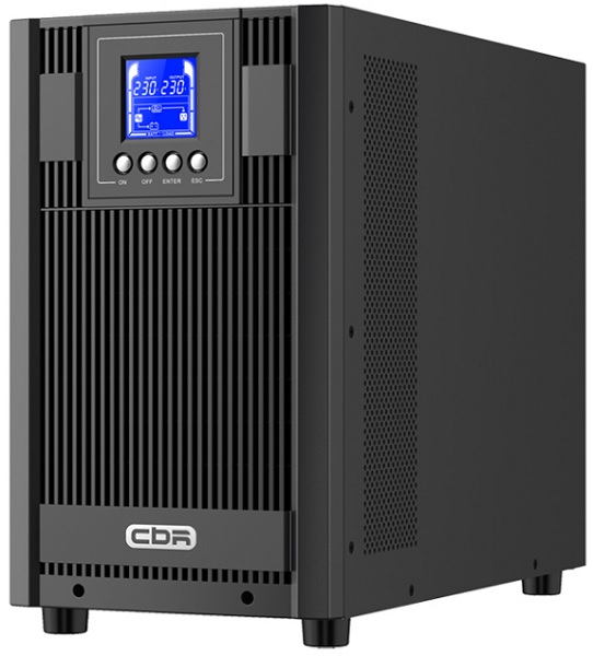 

Источник бесперебойного питания CBR ESN-3KT-4F-LCHERSC Online 3000VA/3000W Tower 4 x Schuko + 1 TB, LCD, HID-USB, RS232, EPO, SNMP slot, ESN-3KT-4F-LCHERSC