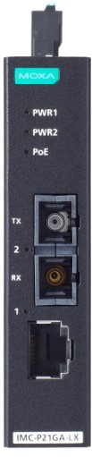 Изображение товара Медиа-конвертер MOXA IMC-P21GA-G2-LX-SC