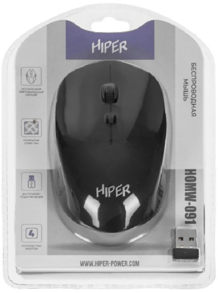 фото Мышь Wireless HIPER HOMW-091 в Омске