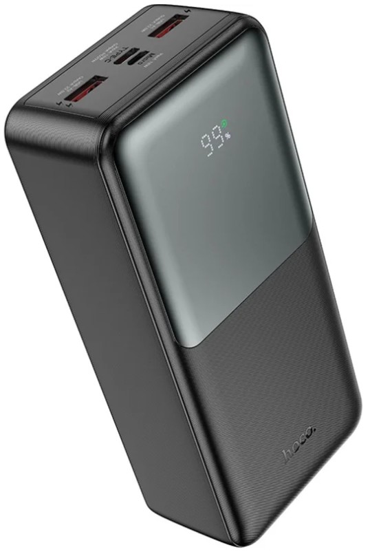 

Аккумулятор внешний Hoco J136B 6942007634854 30000мАч, QC/PD, 3A, с дисплеем, черный, J136B