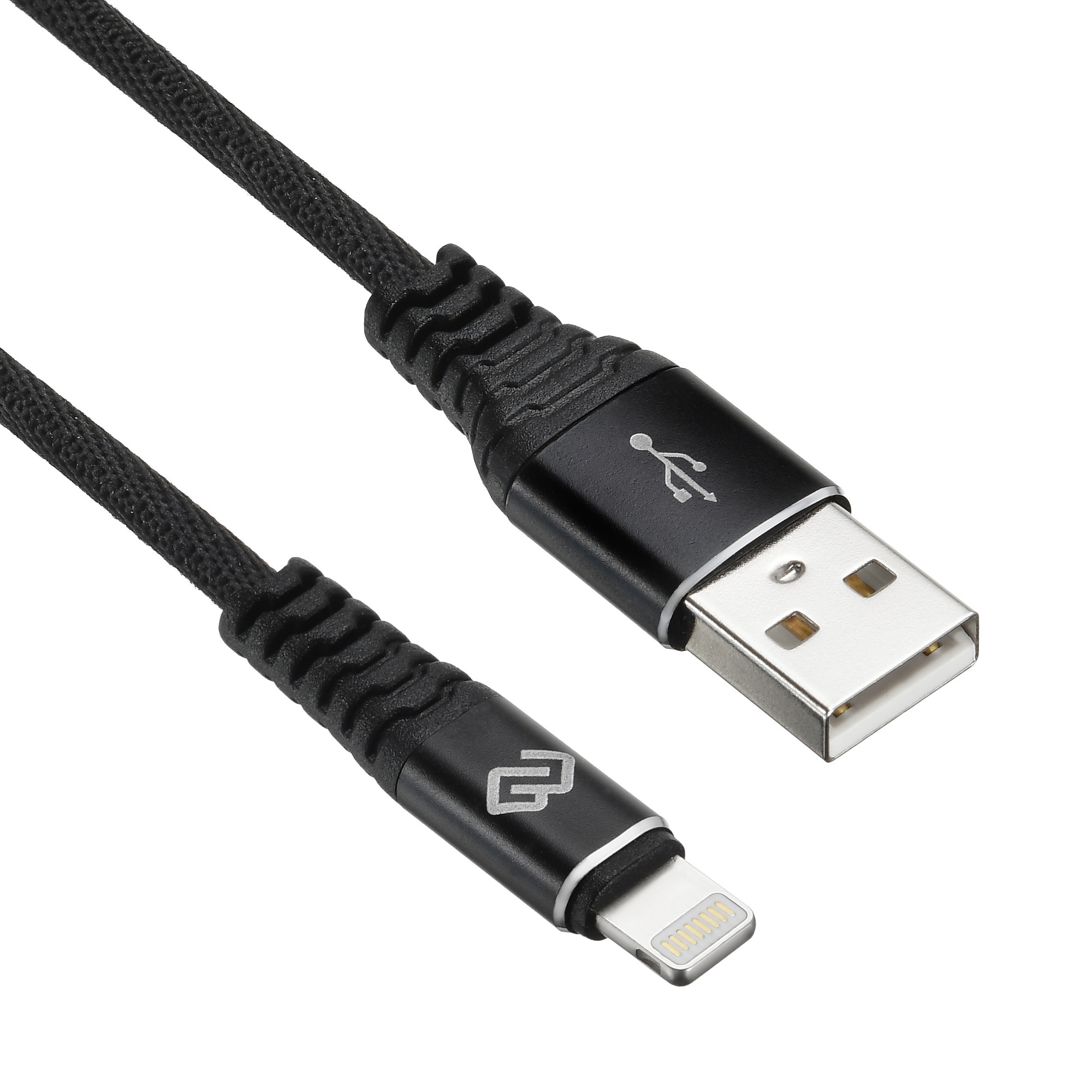 

Кабель интерфейсный Digma 1080255 USB (m)-Lightning (m) 3м черный, 1080255