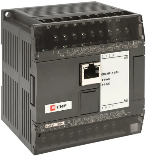 Изображение товара Модуль ввода/вывода EKF EREMF-A-8AO для автоматизации промышленности
