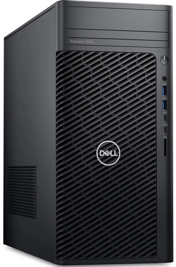 

Компьютер Dell Precision 3680 MT 3680-96241 i9 14900K/64GB/2TB SSD/RTX4500 24GB/GBitEth/300W/мышь/клавиатура/Win11Pro/black, Precision 3680 MT