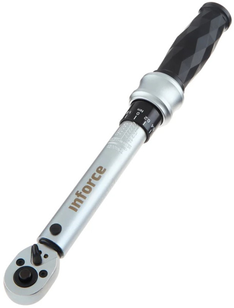 Изображение товара Динамометрический ключ Inforce 06-05-108 1/4 5-25 Нм для точной затяжки