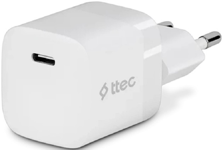 

Зарядное устройство сетевое TTEC 2SCP03B SmartCharger 30W PD USB-C Travel. Цвет: белый, 2SCP03B