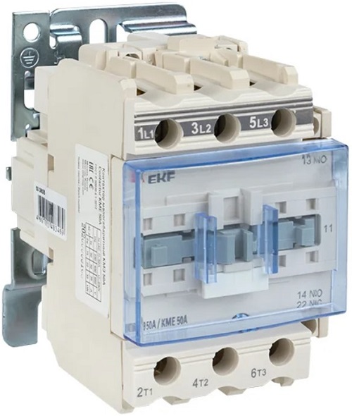 

Контактор EKF ctr-s-50-380 КМЭ 50А 400В NO+NC, ctr-s-50-380