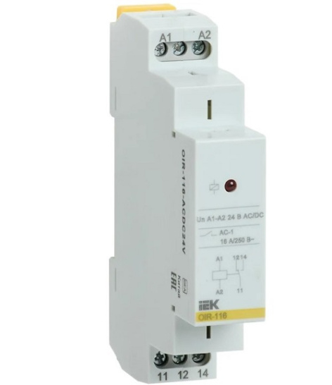 фото Реле промежуточное IEK OIR-116-ACDC24V в Омске