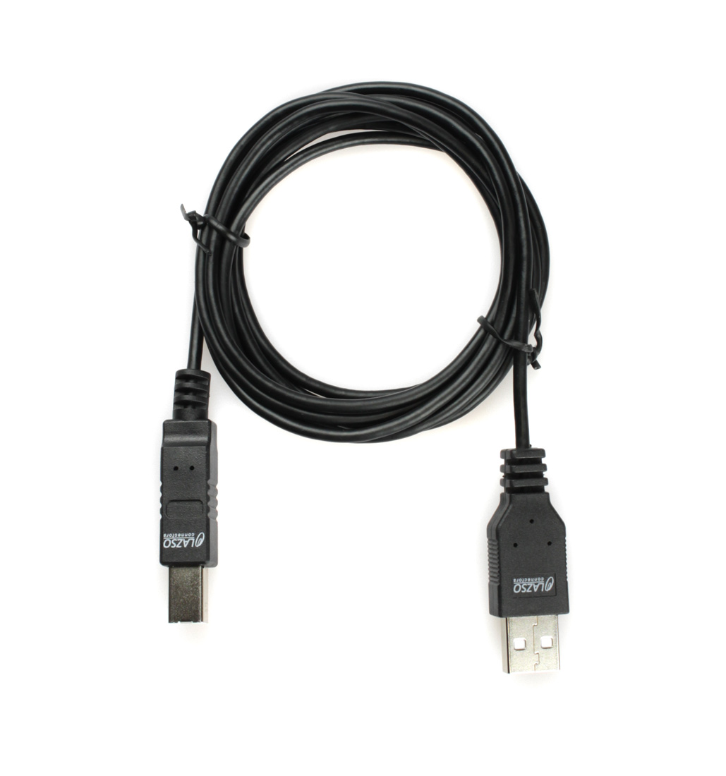 

Кабель интерфейсный USB 2.0 LAZSO WU-203C(2m) USB тип A - USB тип B, 2м, WU-203C(2m)