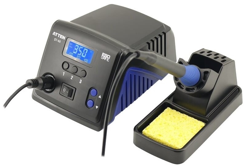 

Паяльная станция Atten ST-60 230V 60Вт, 150-450°C, ±2°C темп. стабильность, ST-60 230V
