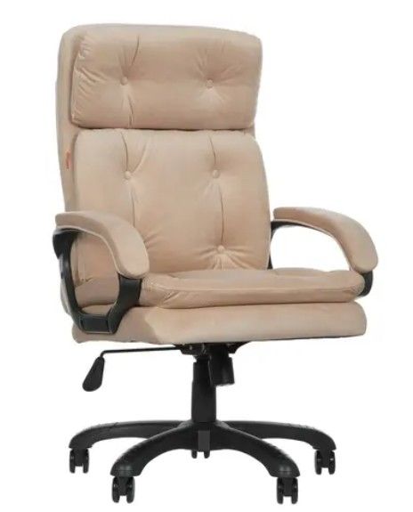 

Кресло офисное Chairman 442 7127981 Россия ткань T-6 бежевый (черный пластик), 442