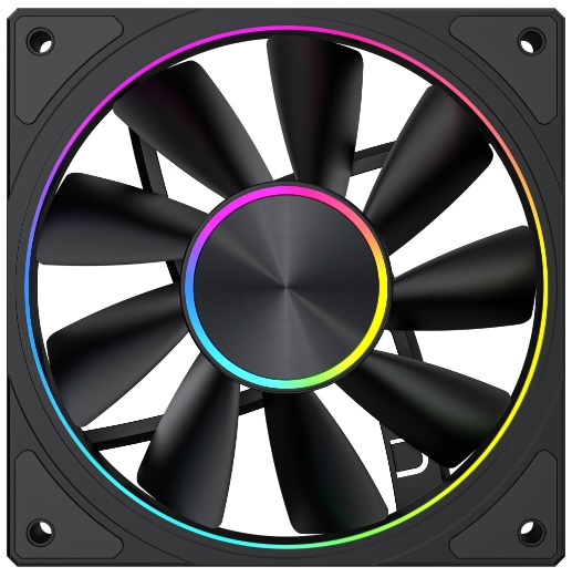 

Вентилятор для корпуса Eurocase EU-FN120ARGB2002_8+18 BL YF12023 Black,120 ARGB fan 3pin+AURA 5V3pin female and male connector with brown box,3pcs in, EU-FN120ARGB2002_8+18 BL