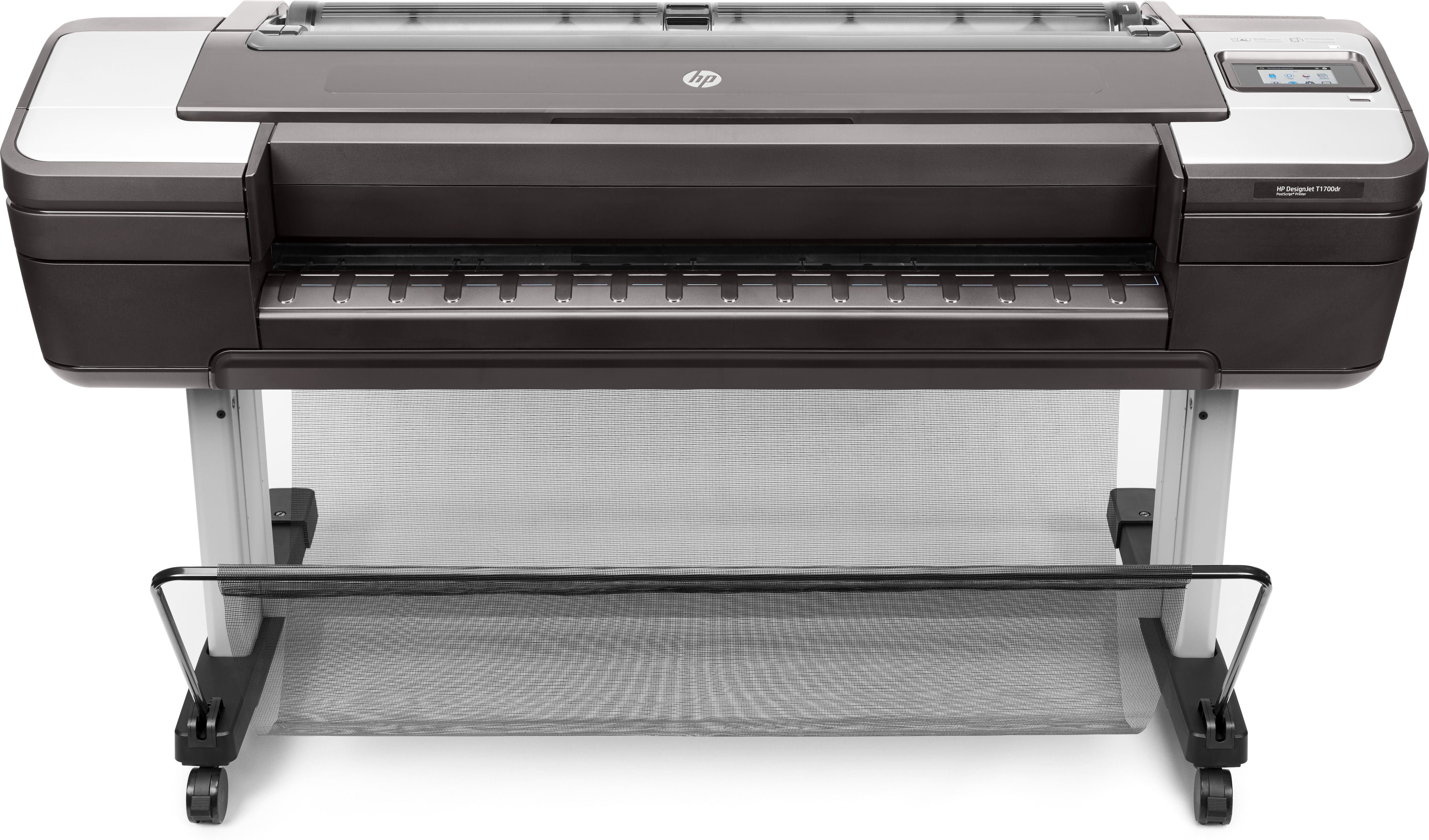 

Плоттер HP Designjet T1700dr W6B56A A0, 128Гб (виртуальная), HDD500Гб, USB, LAN, stand,sheet feed, 2 rollfeed, autocutter, Designjet T1700dr