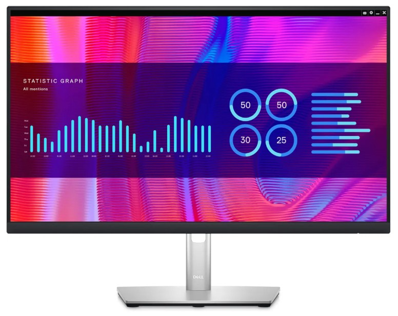 

Монитор 23,8" Dell P2423DE 210-BDDW 2560x1440 LED 16:9, IPS, 300cd, 1000:1, 5ms, 178гр/178гр, DP, HDMI, USB, 60Hz, HAS, Pivot, black, P2423DE