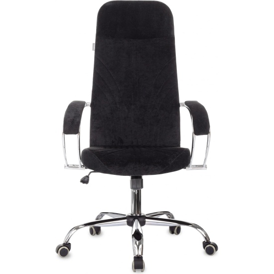 

Кресло Бюрократ CH-610SL руководителя черный Light-20 крестов. металл хром, CH-610SL